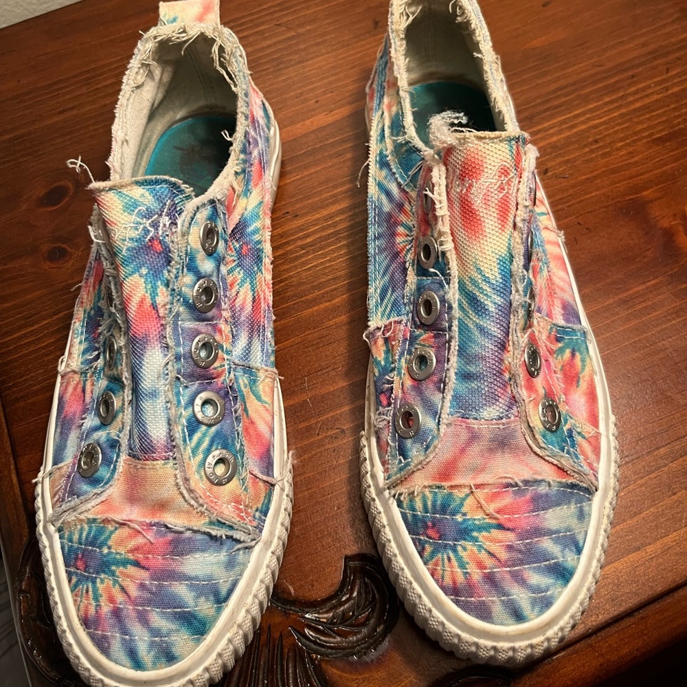 Blowfish Tie-Dye Canvas Sneakers